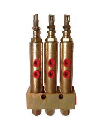 INJETOR LINHA SIMPLES - 03 SAÍDAS