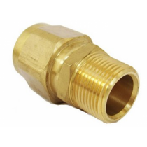 TERMINAL FIXO EM LATÃO - 3/4''