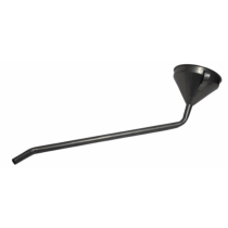 FUNIL DE METAL LONGO COM 2 CURVAS PARA KOMBI