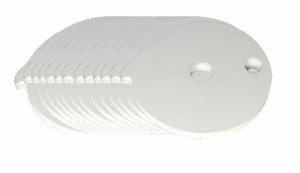 PAPEL FILTRANTE REDONDO COM 2 FUROS