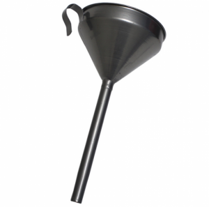 FUNIL DE METAL RETO PARA O USO GERAL
