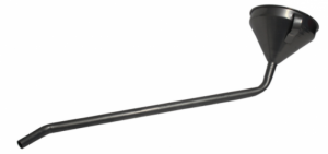 FUNIL DE METAL LONGO COM 2 CURVAS PARA KOMBI