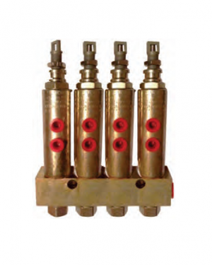 INJETOR LINHA SIMPLES - 04 SAÍDAS