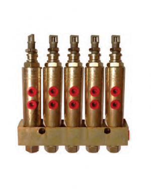 INJETOR LINHA SIMPLES - 05 SAÍDAS